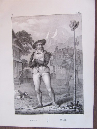 Gravure 19ème siècle suisse - gravure,