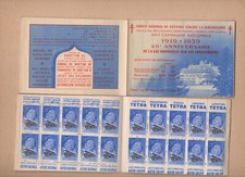 comité de défense  tuberculose 13e campagne 1919-1939 carnet de 20 timbr. P26505