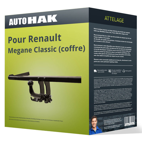 Attelage pour renault megane - attelage,