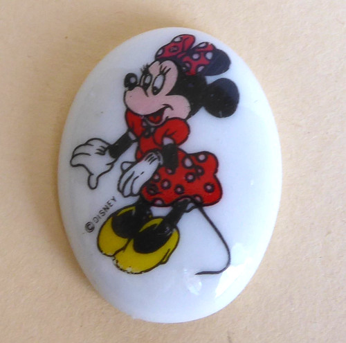Fève mickey minnie - minnie,