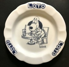 CENDRIER PUBLICITAIRE LOTO