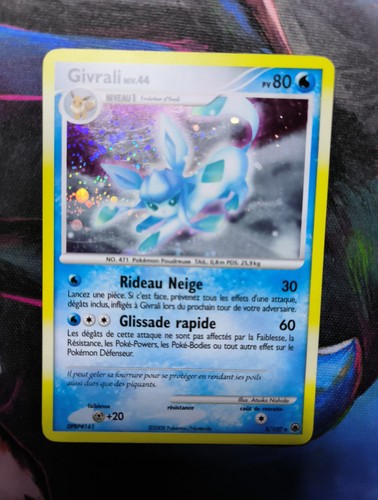 Carte pokémon givrali 5 100 - pokémon, 5/100
