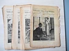 25/10 :  36 magazines "les veillées des chaumières" Gautier Languereau 1938