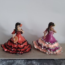 Lot de 2 Figurines Princesses Andalouse Flamenco - PAPO 2010