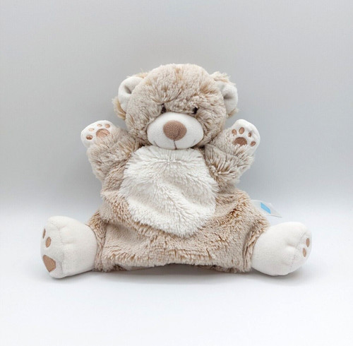 Doudou ours marionnette