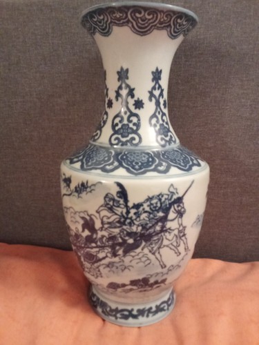 Large chinese balustrade vase - large,