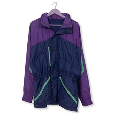 Anorak Vintage Violet et Bleu