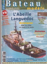 BATEAU MODELE N°78 PLAN : TOUR A BOIS 1/ RETOUR DU POP-POP / ABEILLE LANGUEDOC