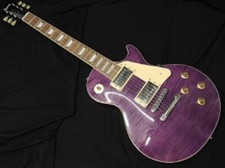Guitare électrique Burny LSD-80N STP Purple Fernandes Les Paul Standard Used ...