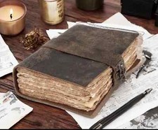 Livre de sorts vierge des ombres, journal Grimoire, carnet d'écriture de voya...