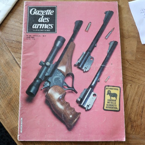 Revue gazette armes 1981 - revue, n°94