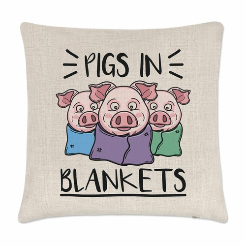 Housse coussin pigs - housse,