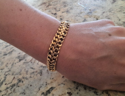 Bracelet plaqué or - en,