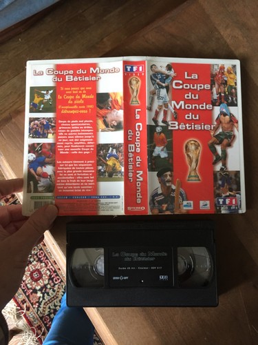 Cassette video vhs football - cassette,