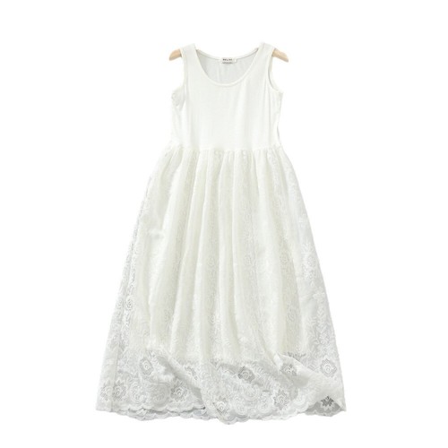 Dentelle femme brodé robe - brodé,