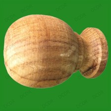 2X Poignées De Porte En Bois