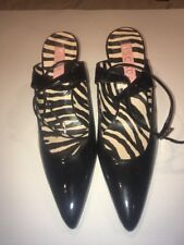 ESCADA Black And Pink Patent