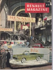 RENAULT MAGAZINE 20 1958