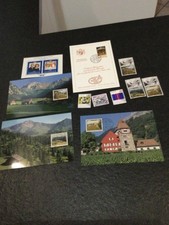Liechtenstein timbres
