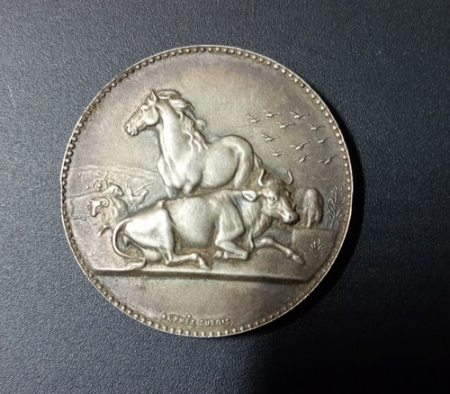 Médaille agricole bronze - médaille, en