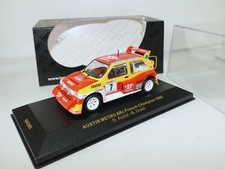 AUSTIN METRO 6R4 RALLYE DES GARRIGUES 1986 D. AURIOL IXO RAC002 1:43