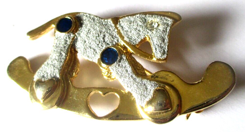 Broche cheval bascule - broche,