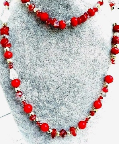 Collier saut perles - collier, (sabrina)
