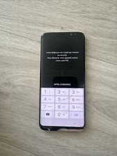 Telephone Samsung Galaxy S8 Écran Cassé Code Bloqué
