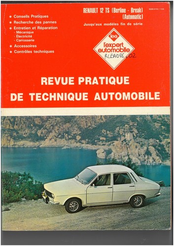 R12 revue technique - r12, renault