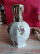 lampe berger Ancienne Porcelaine De Limoges Violettes