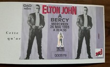 ticket billet used stub place