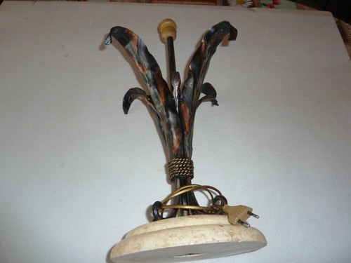Belle lampe fougère fer - belle,