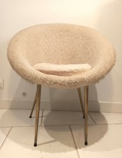 Fauteuil chaise assise vintage