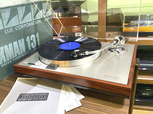Luxman pd131 turntable with - luxman,