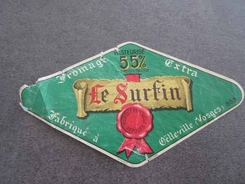 Etiquette vintage fromage - etiquette, de
