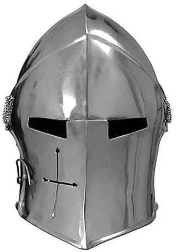 Casque armure chevalier