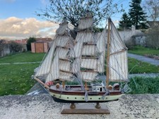 Ancienne maquette bateau - ancienne,
