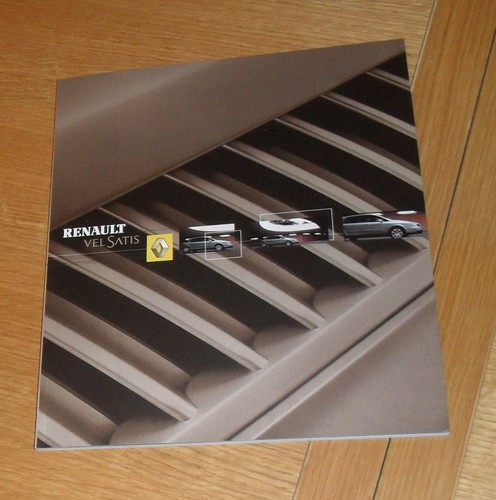 Renault vel satis brochure - renault,