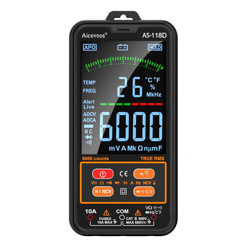 118d multimetre numerique - as-118d,