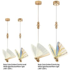 Lustre papillon lampe LED