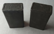 Lot de 2 anciennes boîtes de