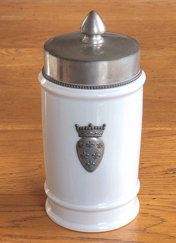 Pot porcelaine limoges - pot,