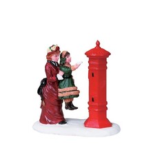Lettre père noël lemax - noël,