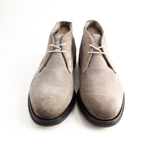 Santoni chukka bottines gris - chukka,