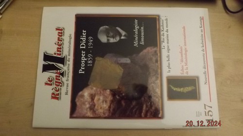 Revue regne mineral n - revue,