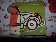 Notice d'entretien berline Citroën 2 CV type AZL