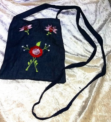 Sac bandoulière jeans - sac, à