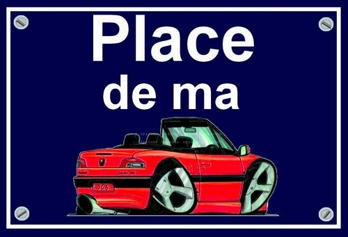 Plaque place ma - ", peugeot