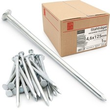 Clous en acier 4,6 x 125 mm 1