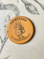 Cointreau - Ancien Miroir de Poche publicitaire la liqueur mondiale